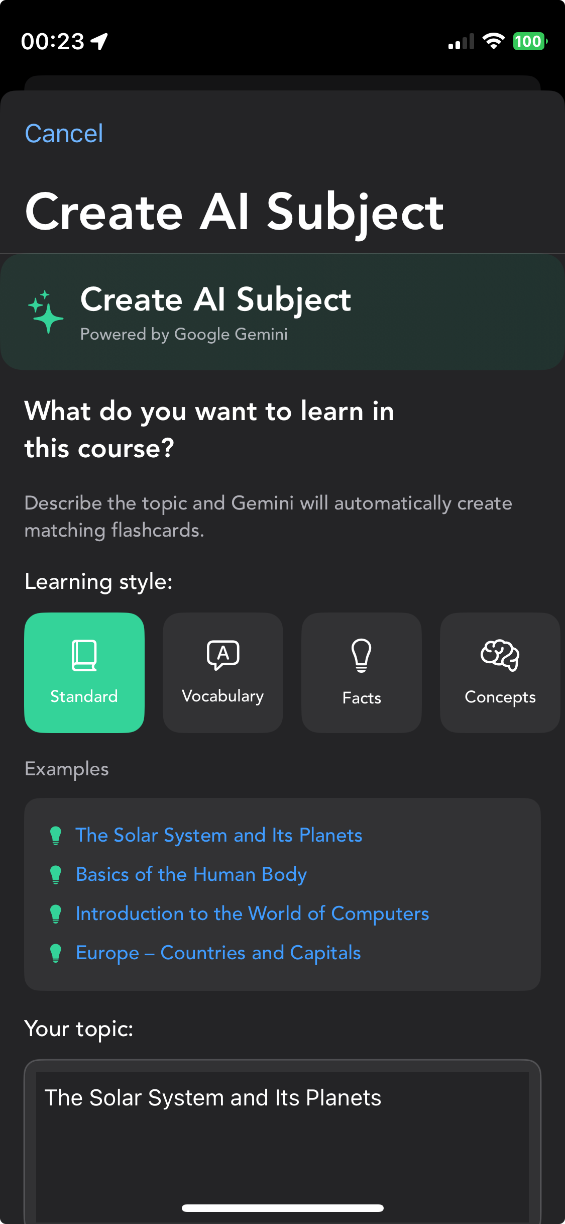 AI Creation
