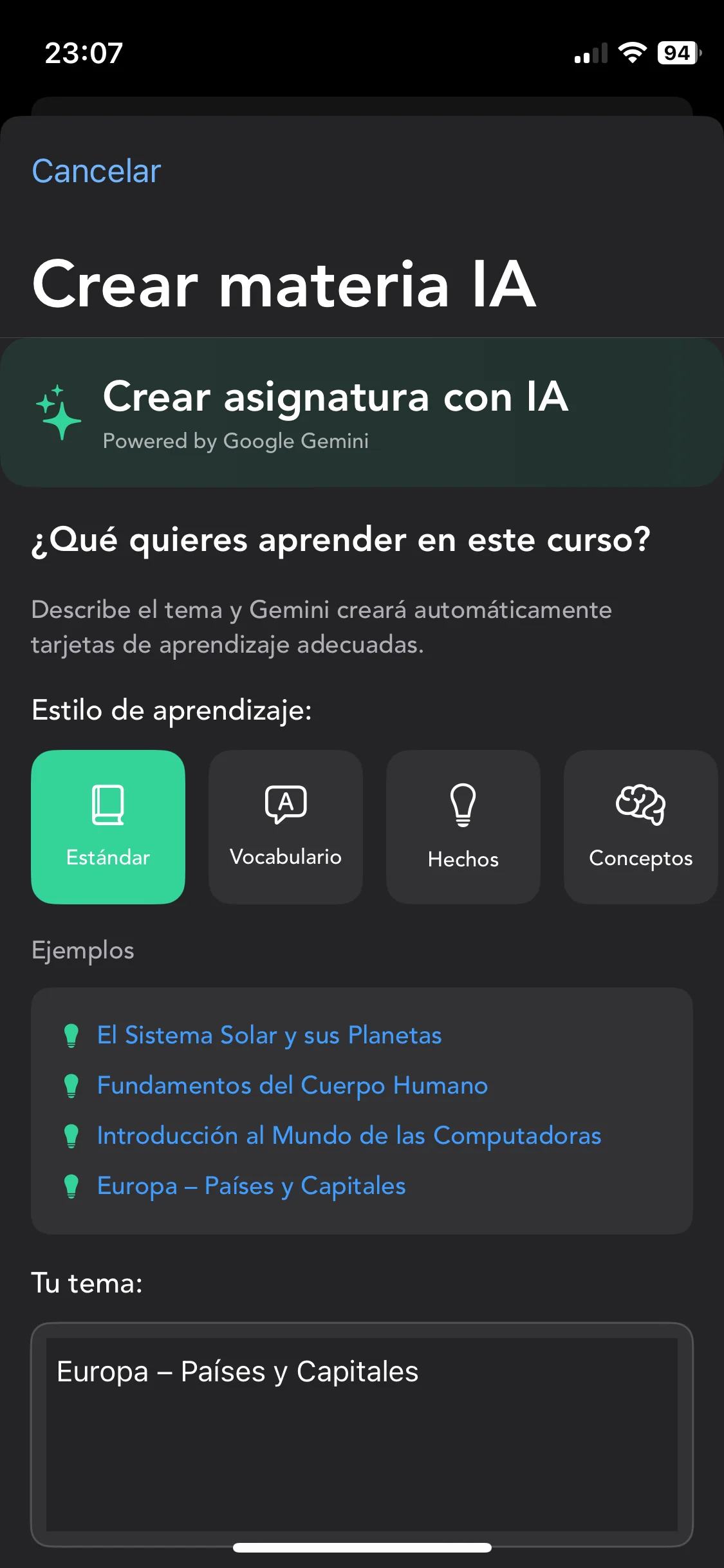 Creación con IA