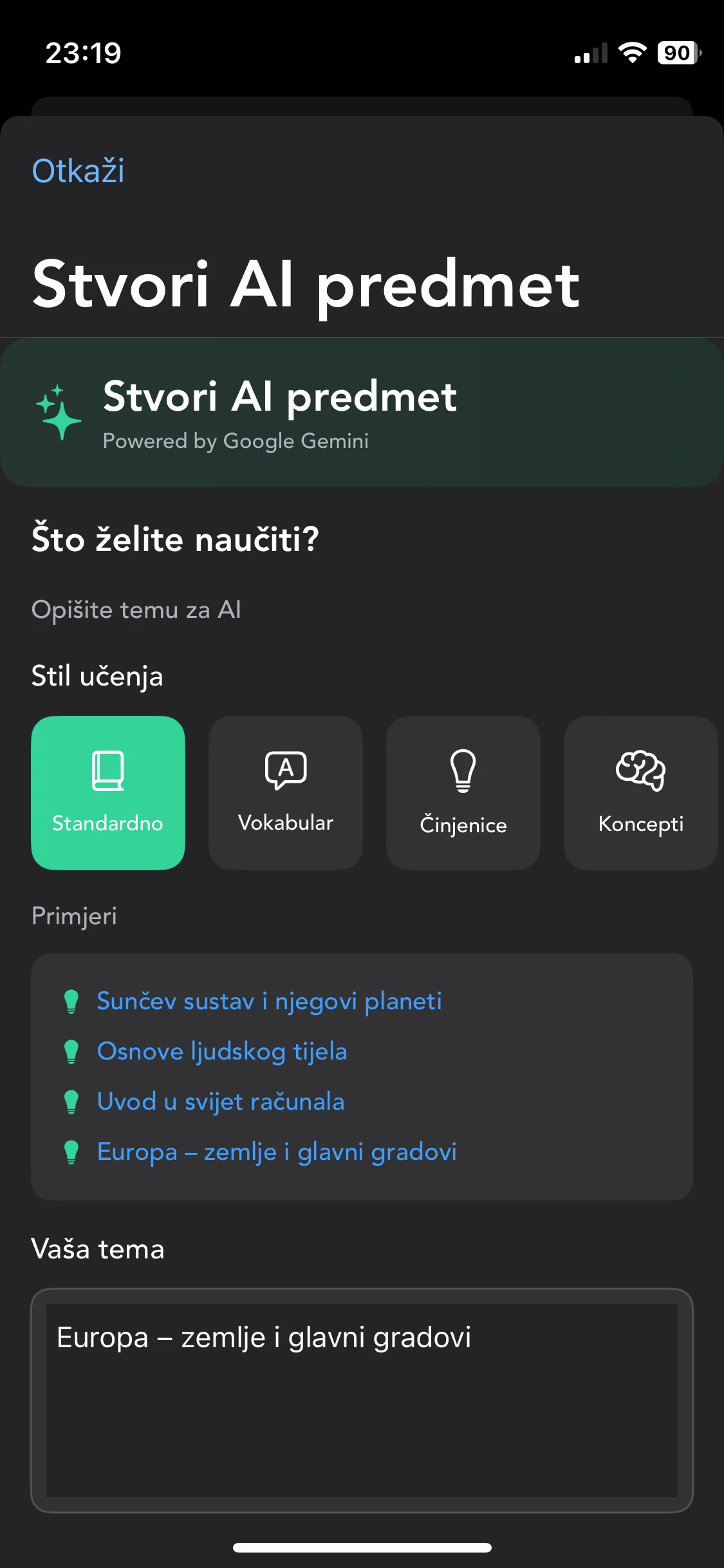 AI stvaranje