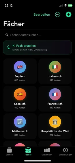 Kursübersicht